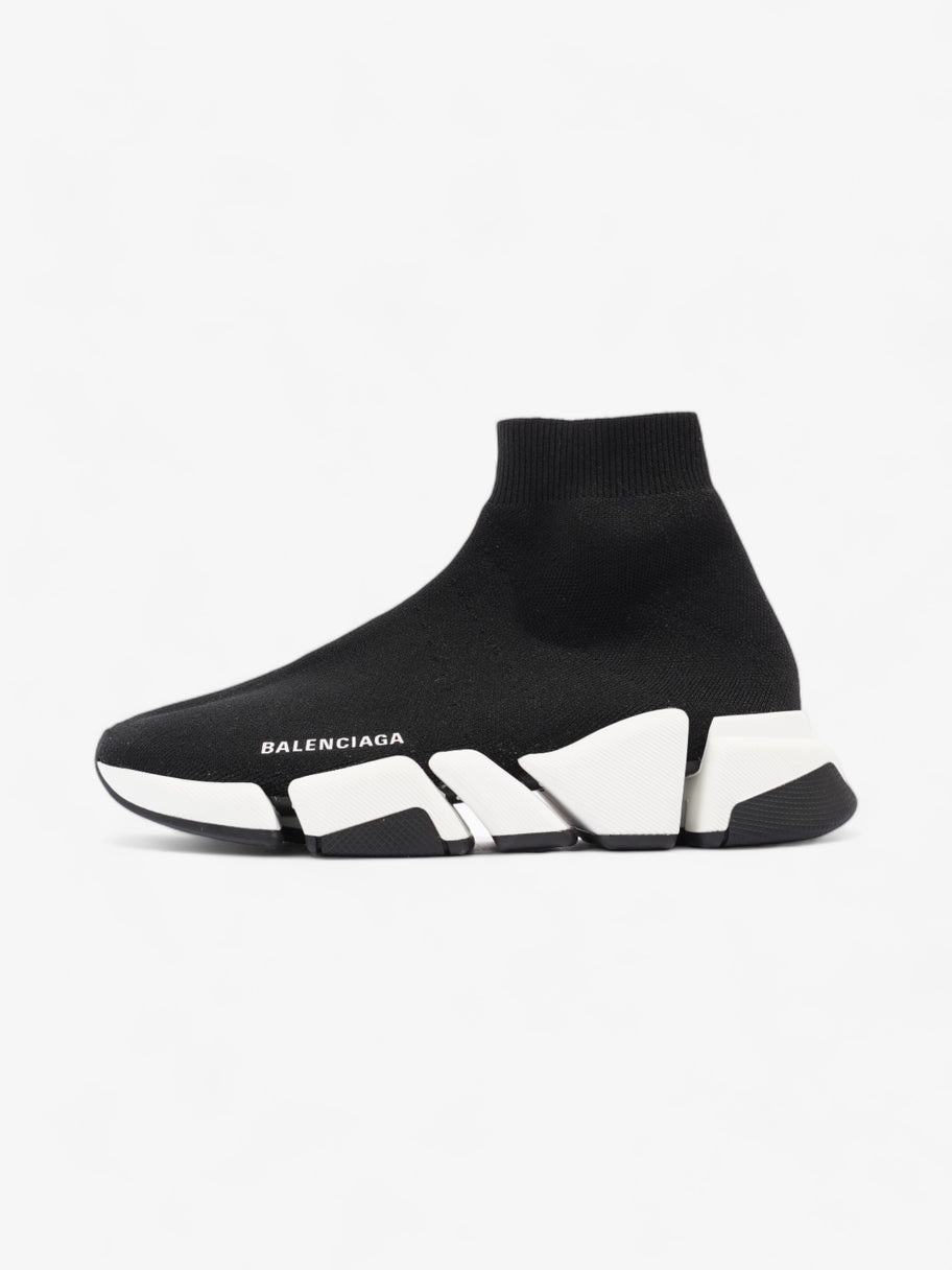 Balenciaga Speed 2.0 Black / White Cotton EU 38 UK 5 Image 5