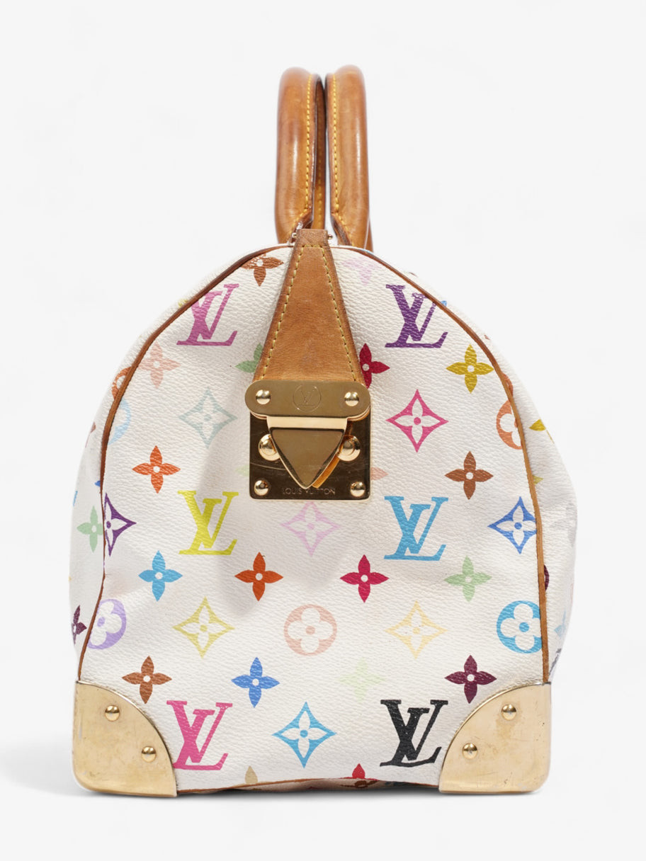 Louis Vuitton Murakami Speedy Monogram Multicolour / White Canvas 30 Image 3