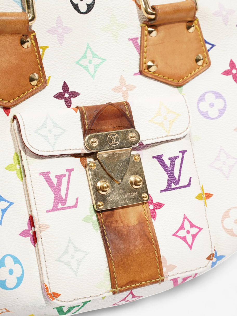 Louis Vuitton Murakami Speedy Monogram Multicolour / White Canvas 30 Image 8