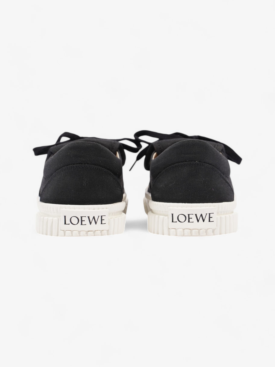 Loewe Anagram Flap Sneaker Black / White Canvas EU 38 UK 5 Image 6