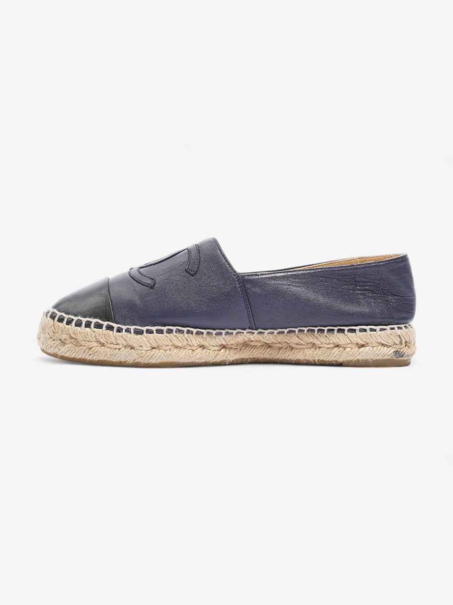 CC Espadrilles Navy / Black Leather EU 38 UK 5 Image 3