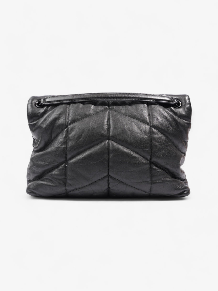 Saint Laurent Lou Lou Puffer Black Nappa Leather Large Image 4