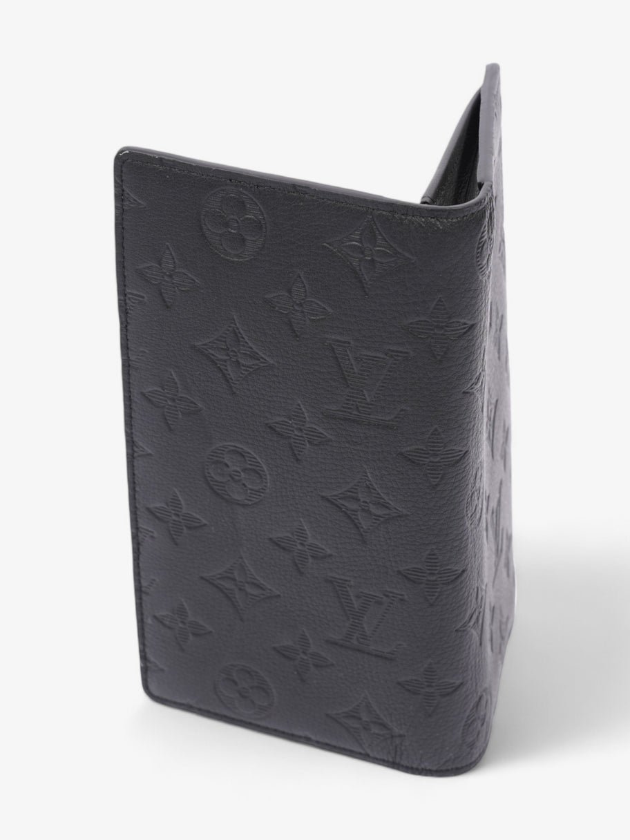 Louis Vuitton Brazza Wallet Black Monogram Vachetta Leather Image 2