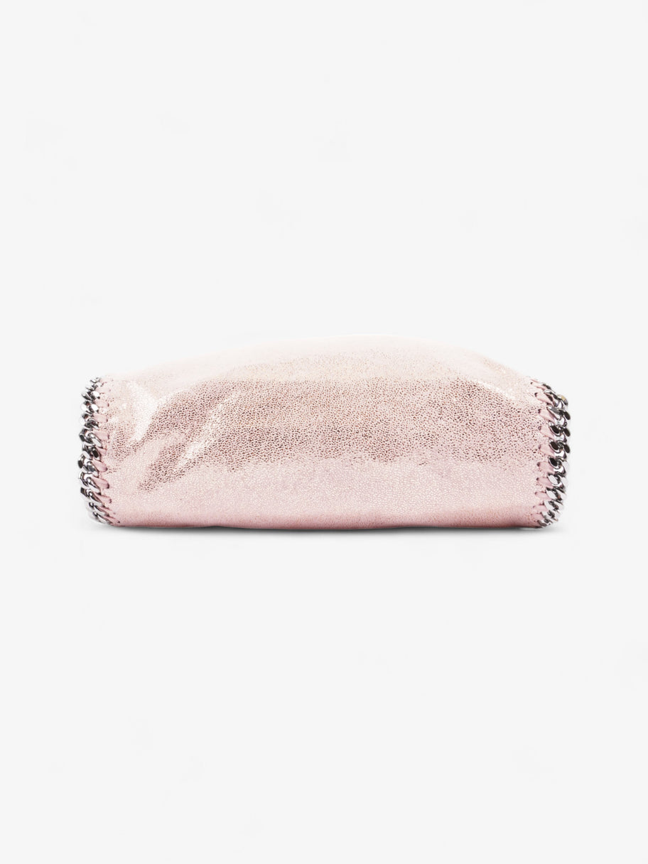 Stella McCartney Falabella Tote Pink Faux Suede Mini Image 5