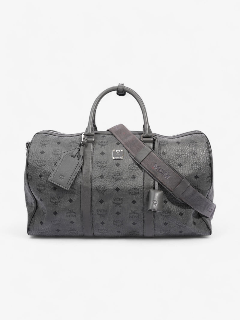  MCM Ottomar Grey / Black Coated Canvas