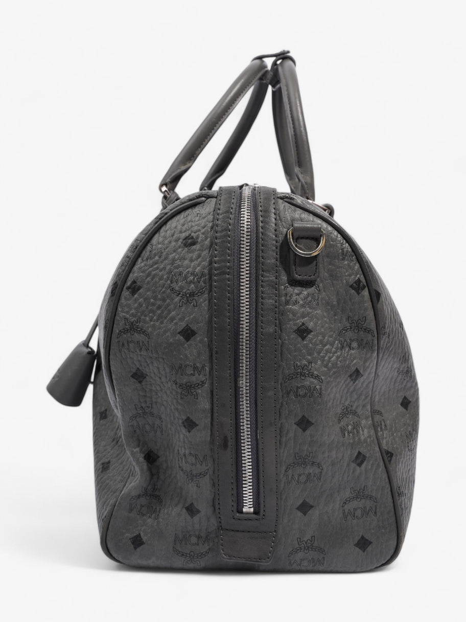 MCM Ottomar Grey / Black Coated Canvas Image 3