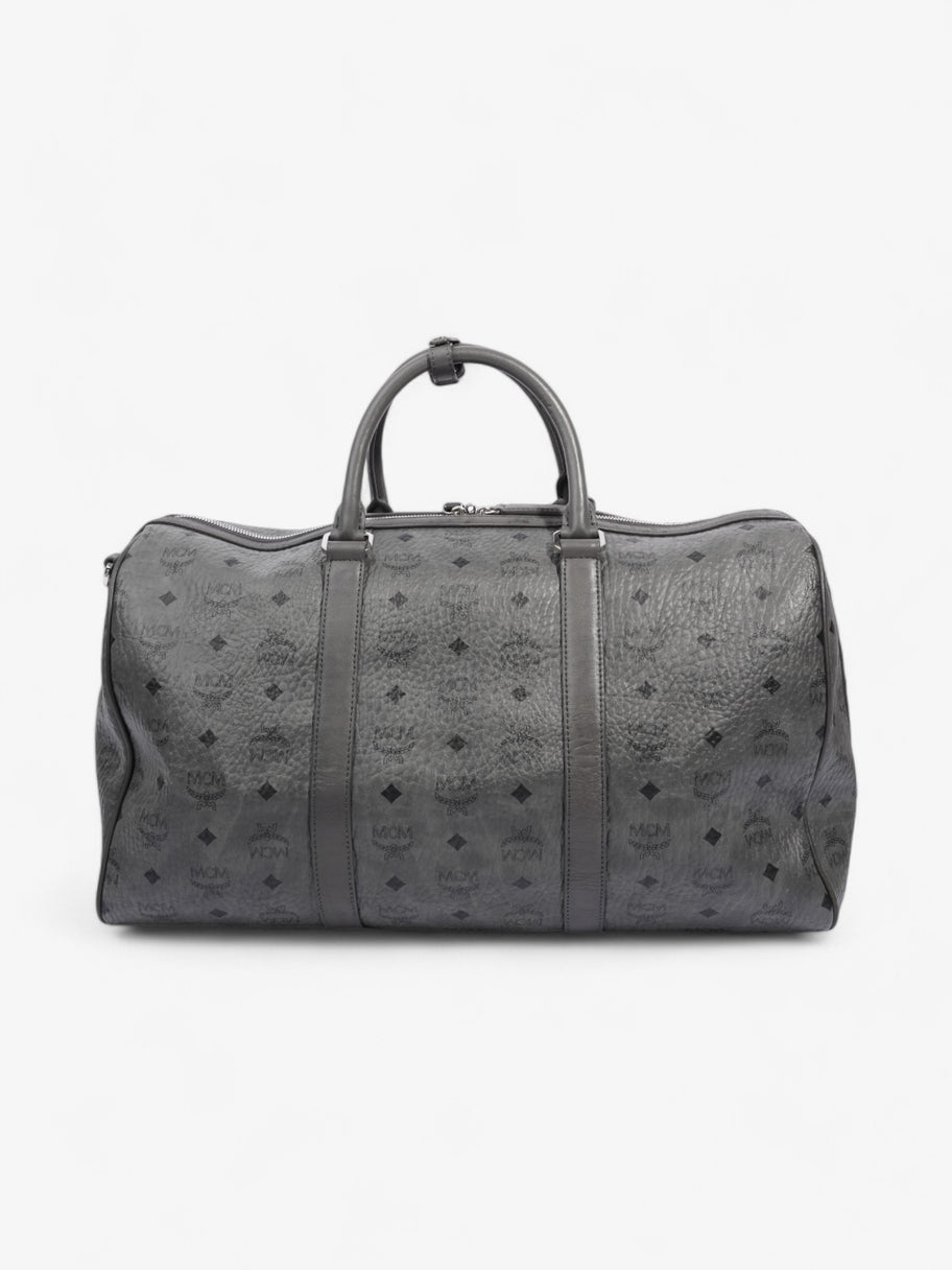 MCM Ottomar Grey / Black Coated Canvas Image 4