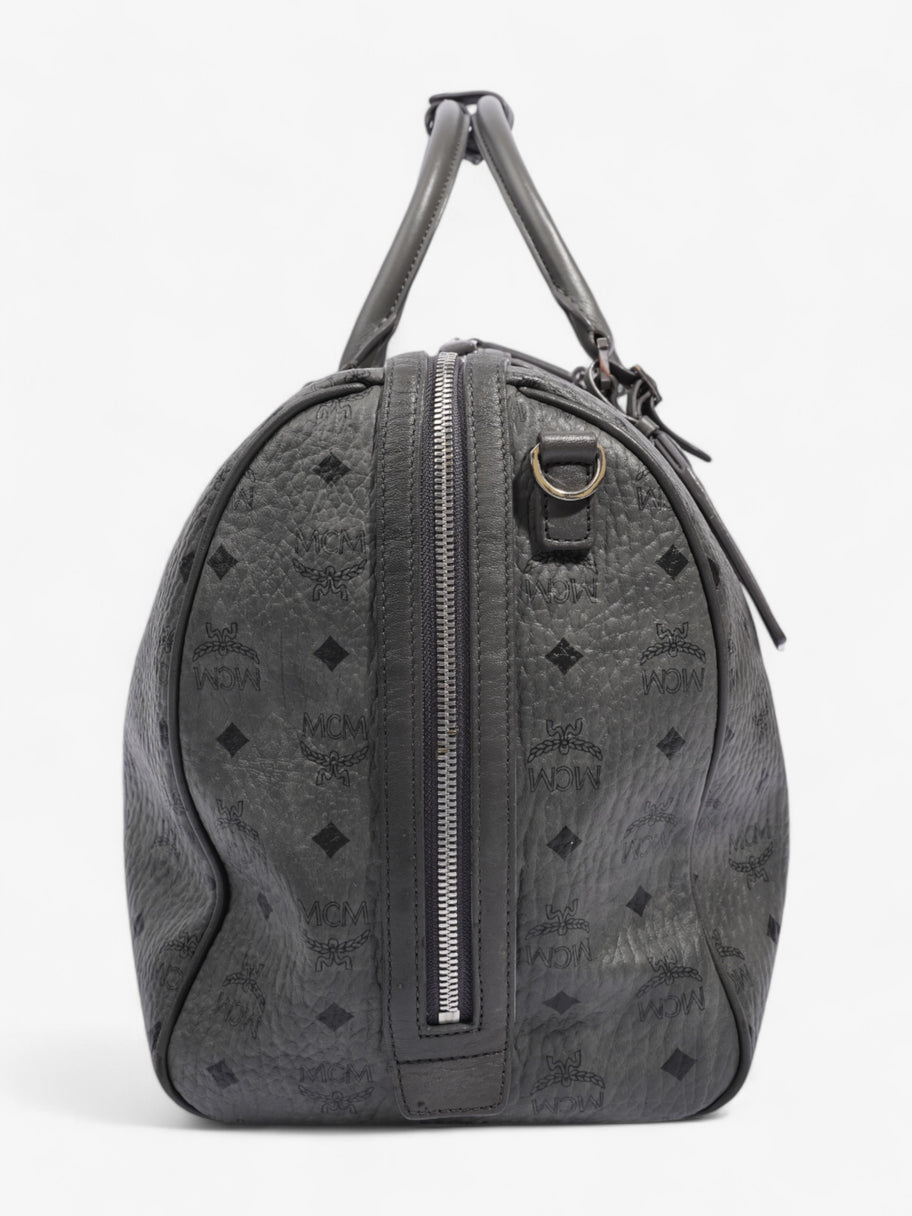 MCM Ottomar Grey / Black Coated Canvas Image 5