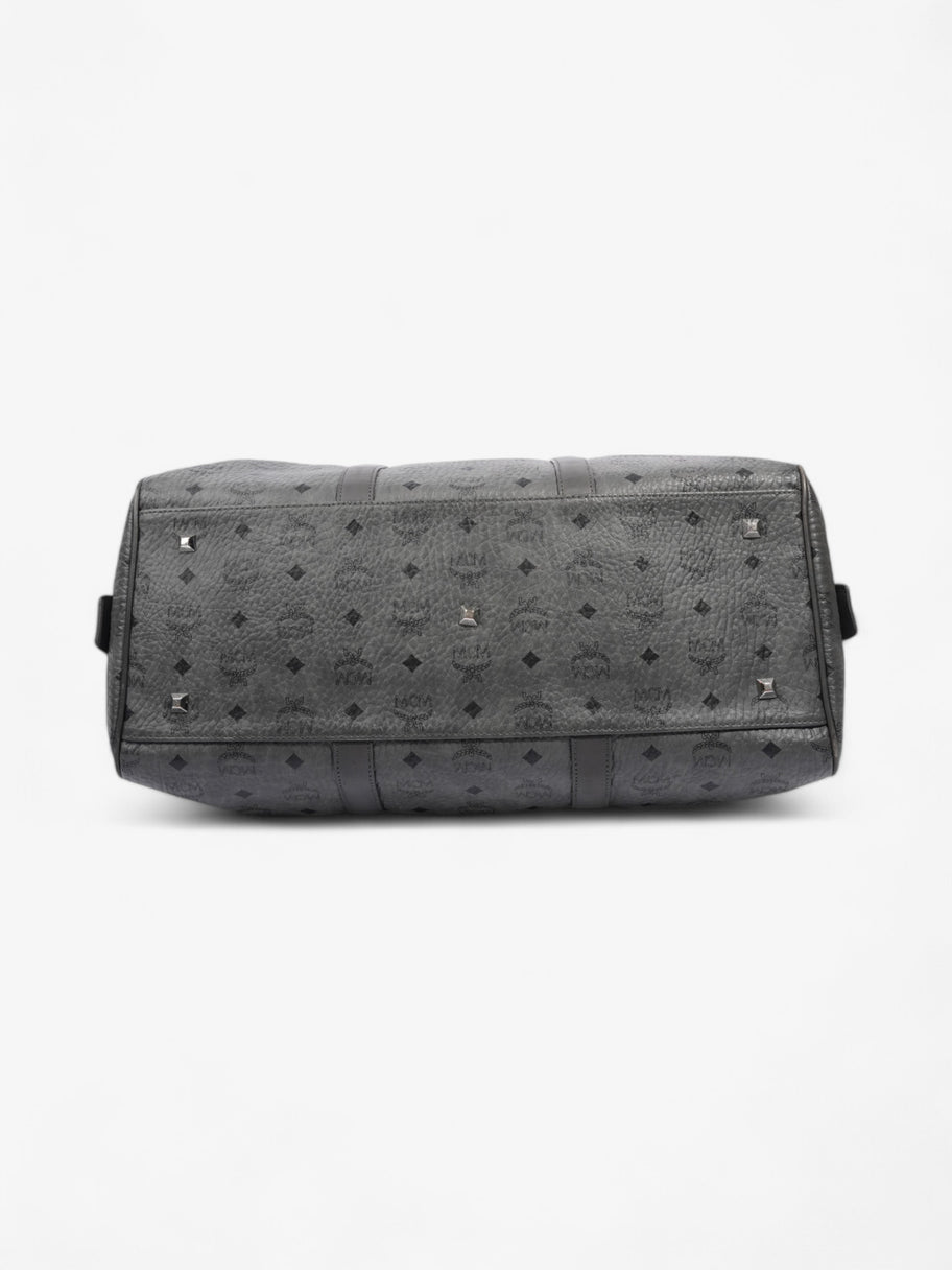 MCM Ottomar Grey / Black Coated Canvas Image 6