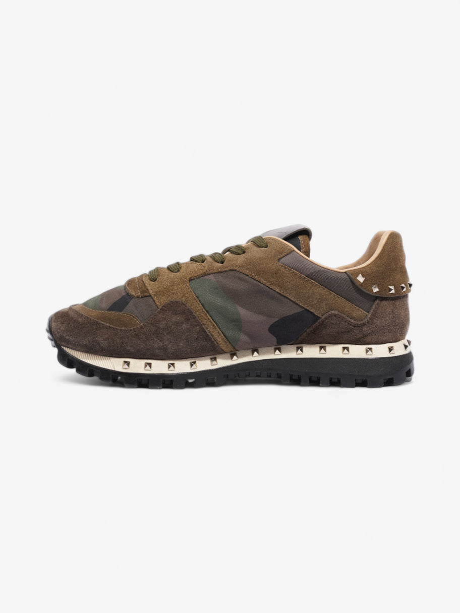 Valentino Rockrunner Khaki Camo Suede EU 39 UK 6 Image 3