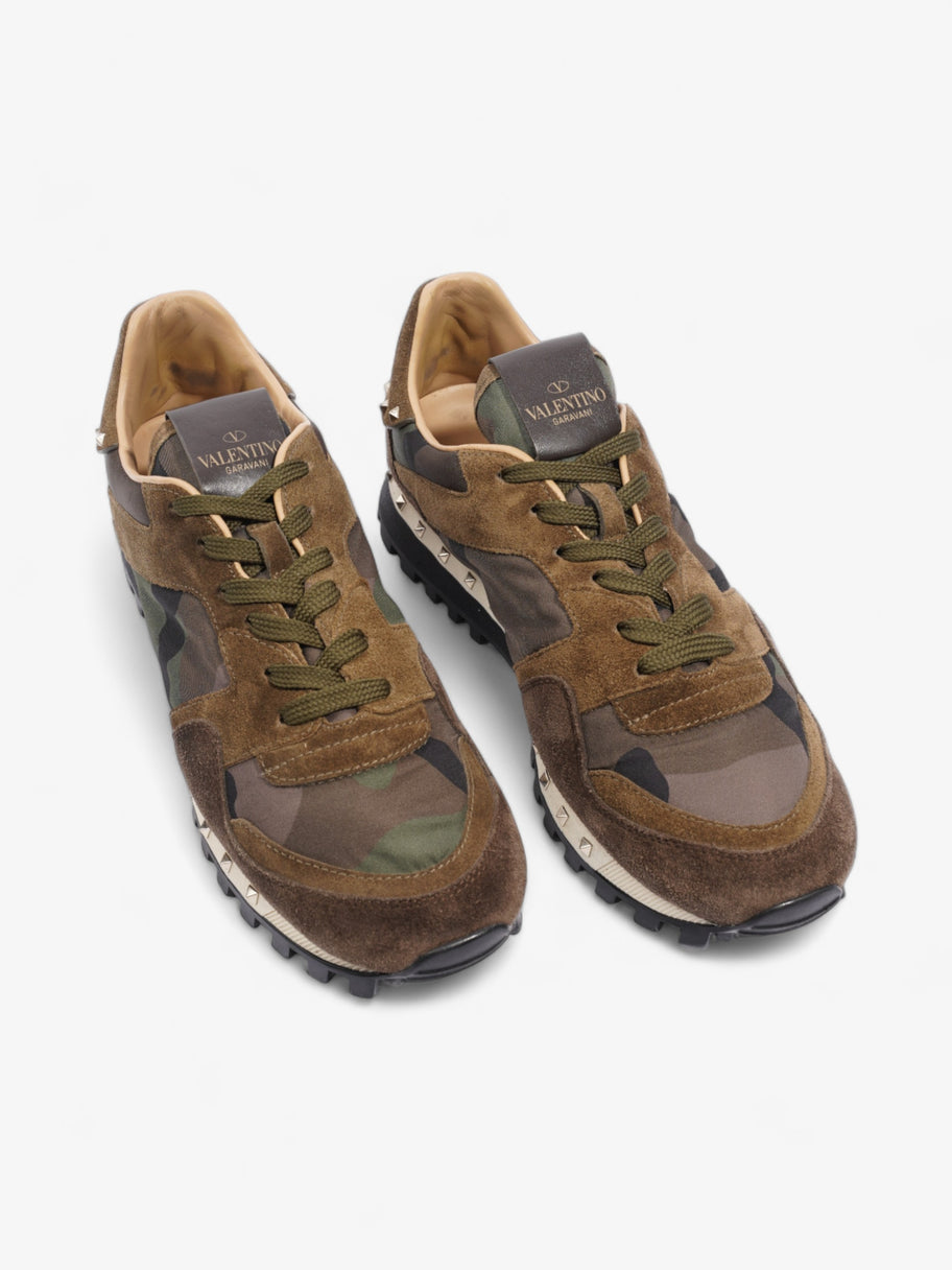 Valentino Rockrunner Khaki Camo Suede EU 39 UK 6 Image 8