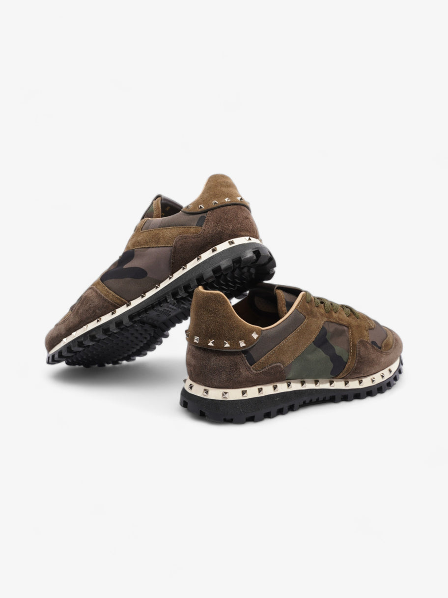 Valentino Rockrunner Khaki Camo Suede EU 39 UK 6 Image 9