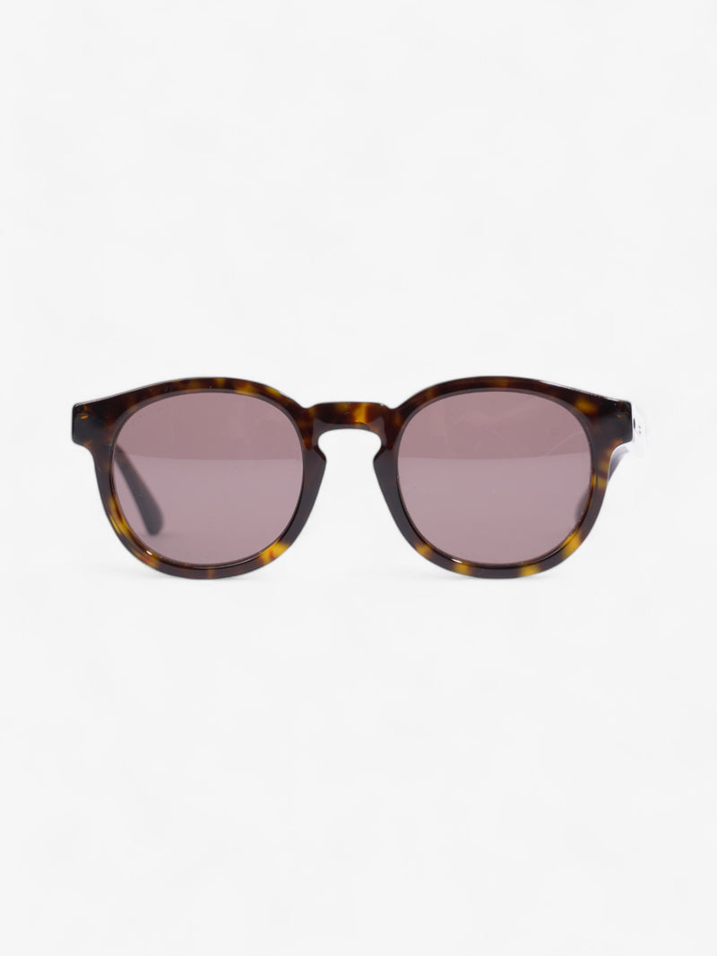  Gucci Round Sunglasses Dark Tortoise Acetate 145mm