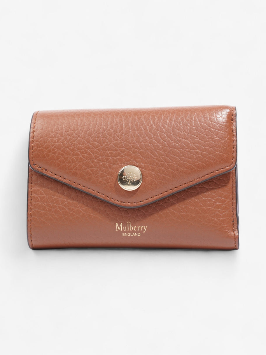 Mulberry Sadie Card Wallet Brown Calfskin Leather Image 1