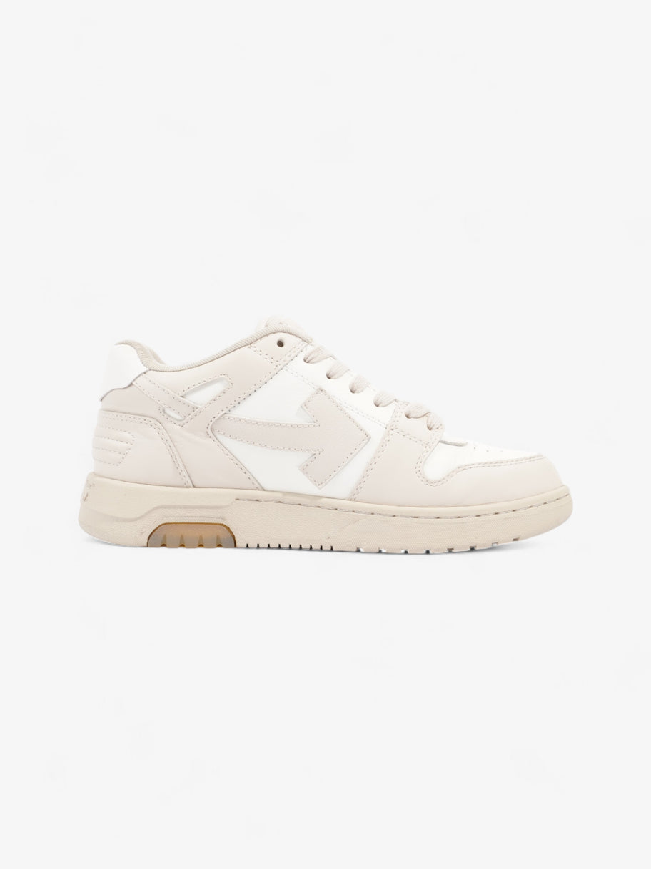 Off White Out Of Office Sneakers White / Beige Leather EU 38 UK 5 Image 4