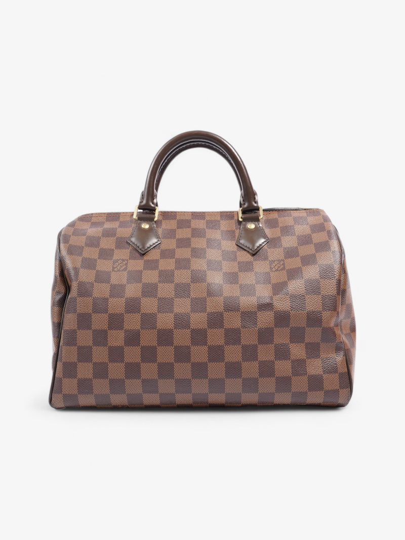  Louis Vuitton Speedy Damier Ebene Coated Canvas 30