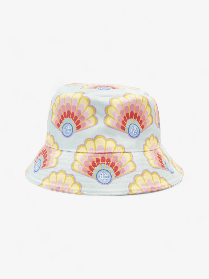  Casablanca Rainbow Shell Bucket Hat Light Blue / Multicoloured Denim M/L