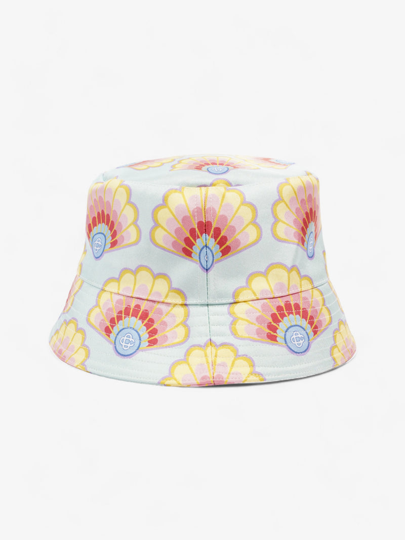  Casablanca Rainbow Shell Bucket Hat Light Blue / Multicoloured Denim M/L