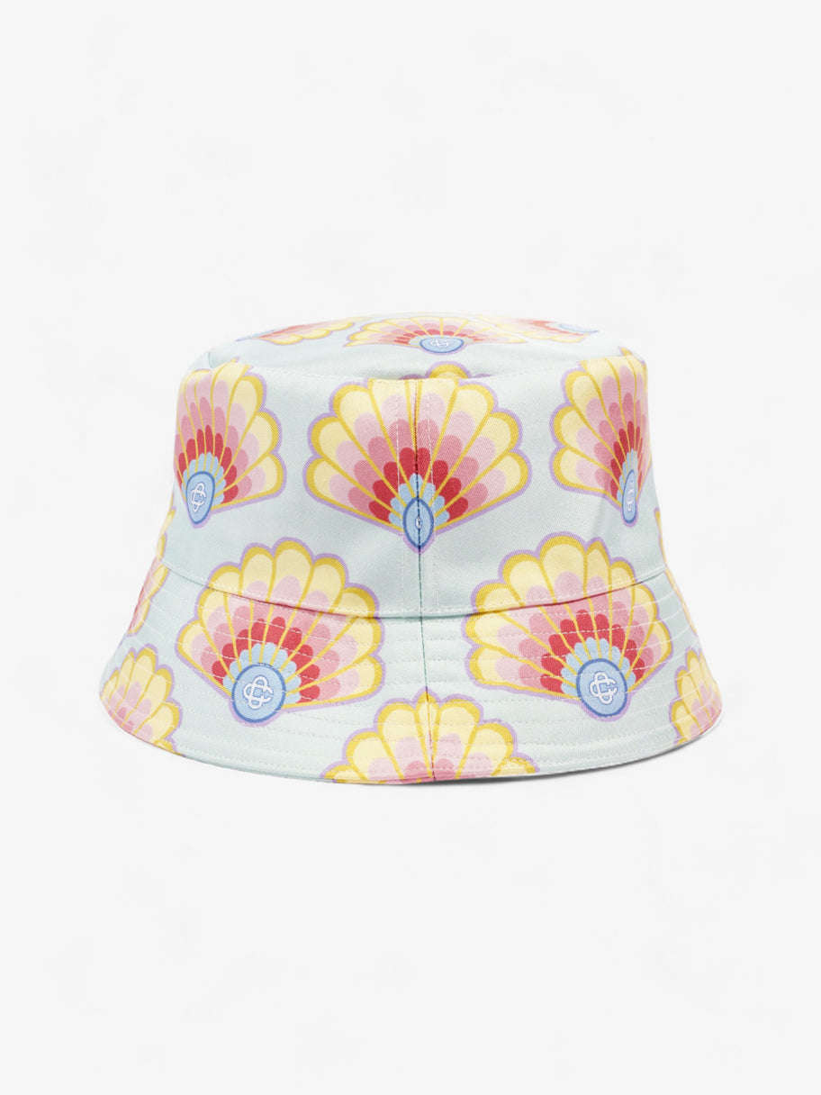 Casablanca Rainbow Shell Bucket Hat Light Blue / Multicoloured Denim M/L Image 2