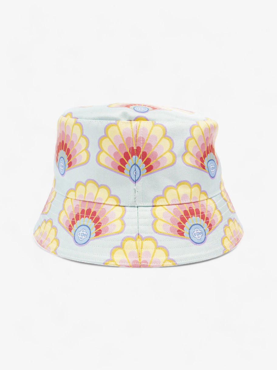 Casablanca Rainbow Shell Bucket Hat Light Blue / Multicoloured Denim M/L Image 4