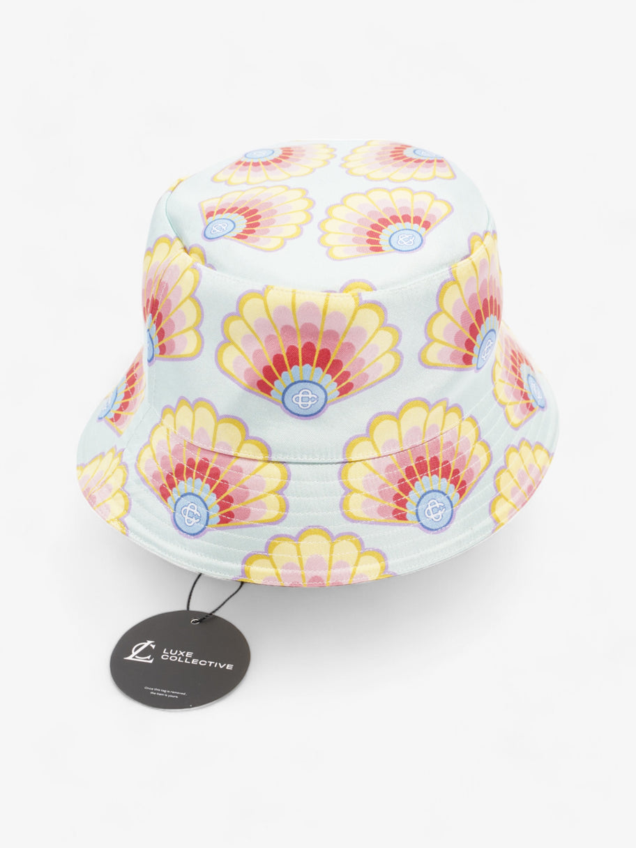 Casablanca Rainbow Shell Bucket Hat Light Blue / Multicoloured Denim M/L Image 6