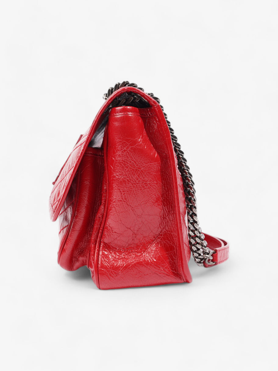 Saint Laurent Niki Red Calfskin Leather Medium Image 3