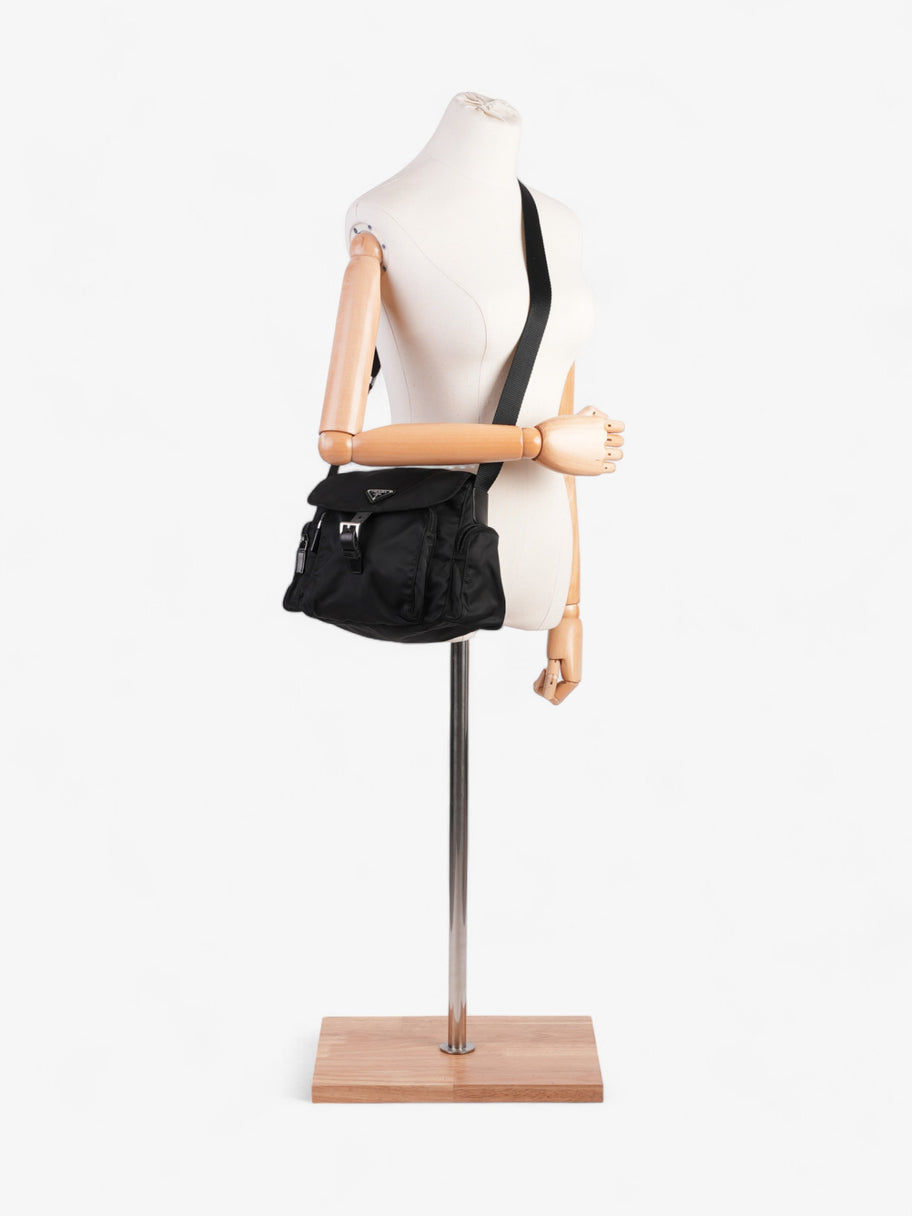 Prada Tessuto Crossbody Black Re Nylon Image 2