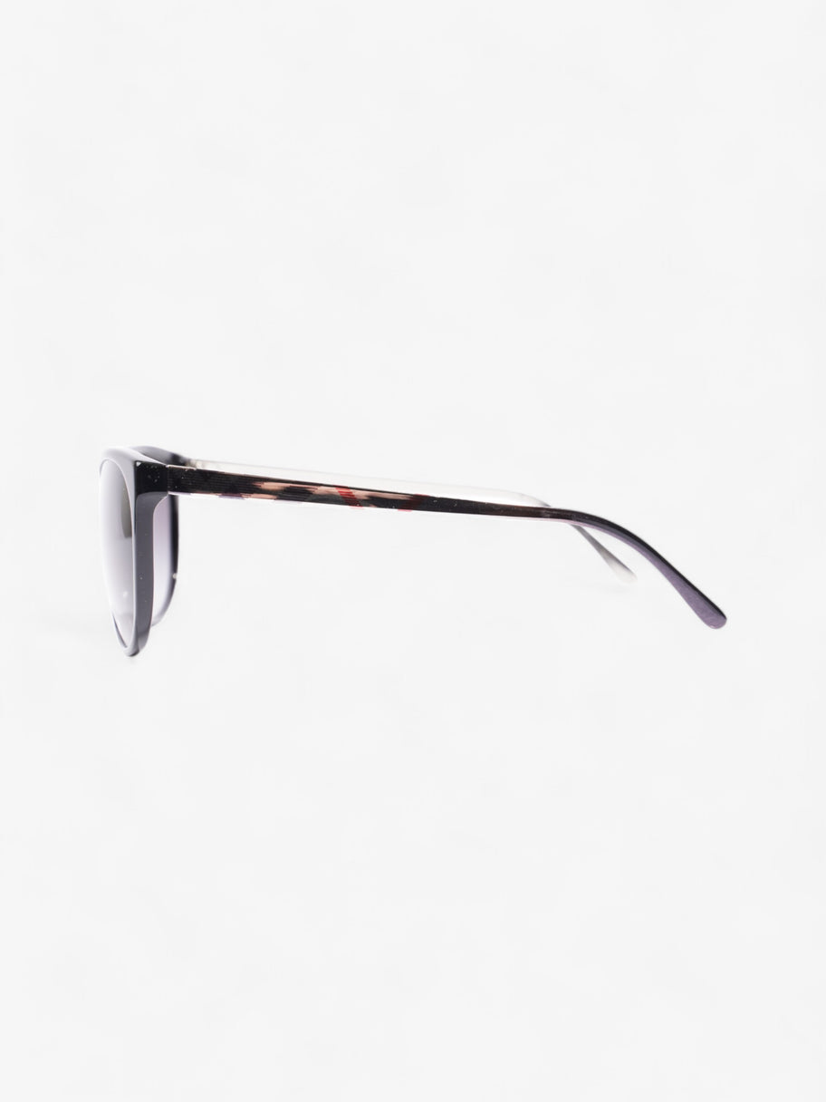 Burberry Check Sunglasses Black / Silver Acetate 135mm Image 2