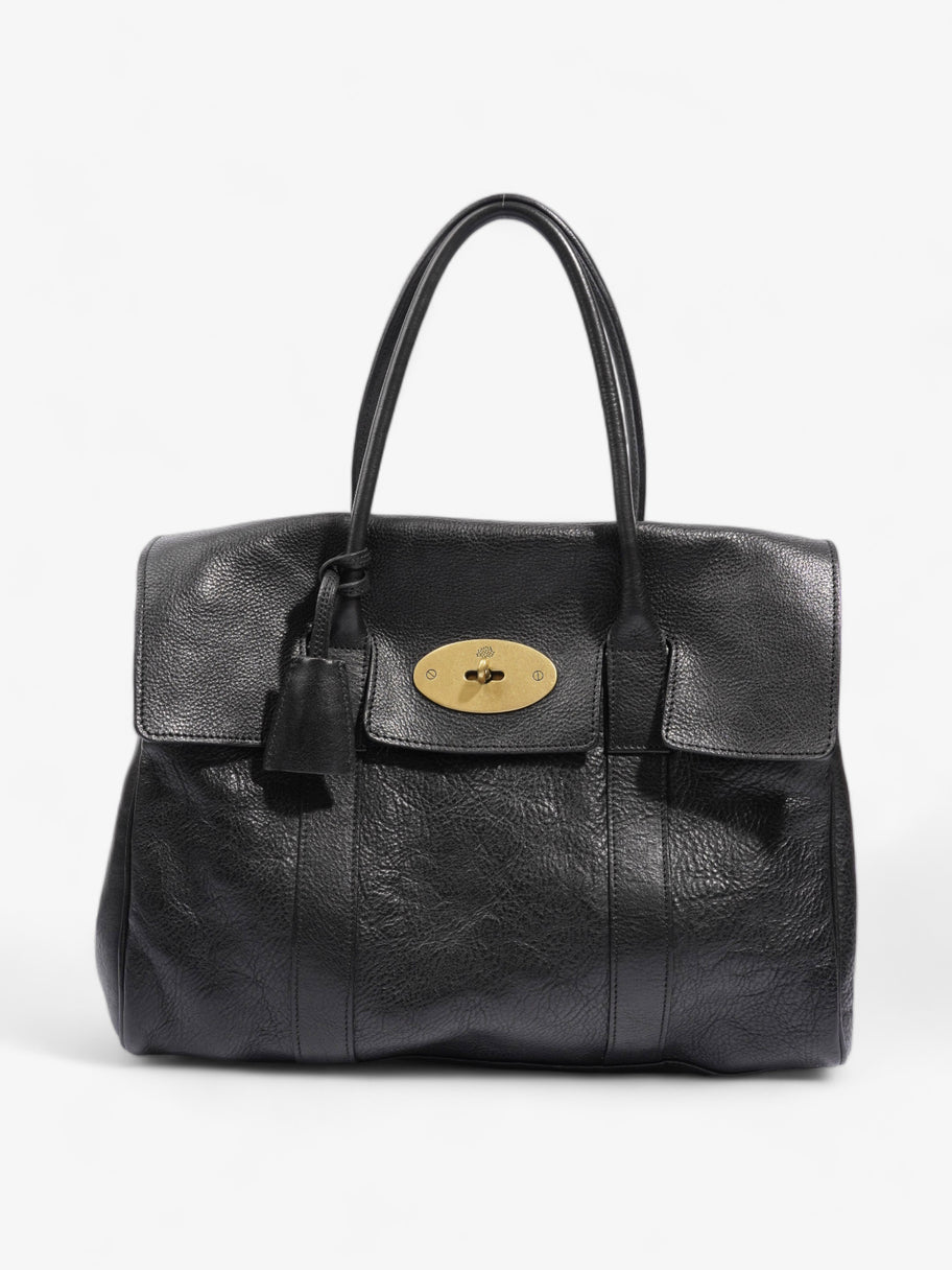 Mulberry Bayswater Black Grained Leather Image 1