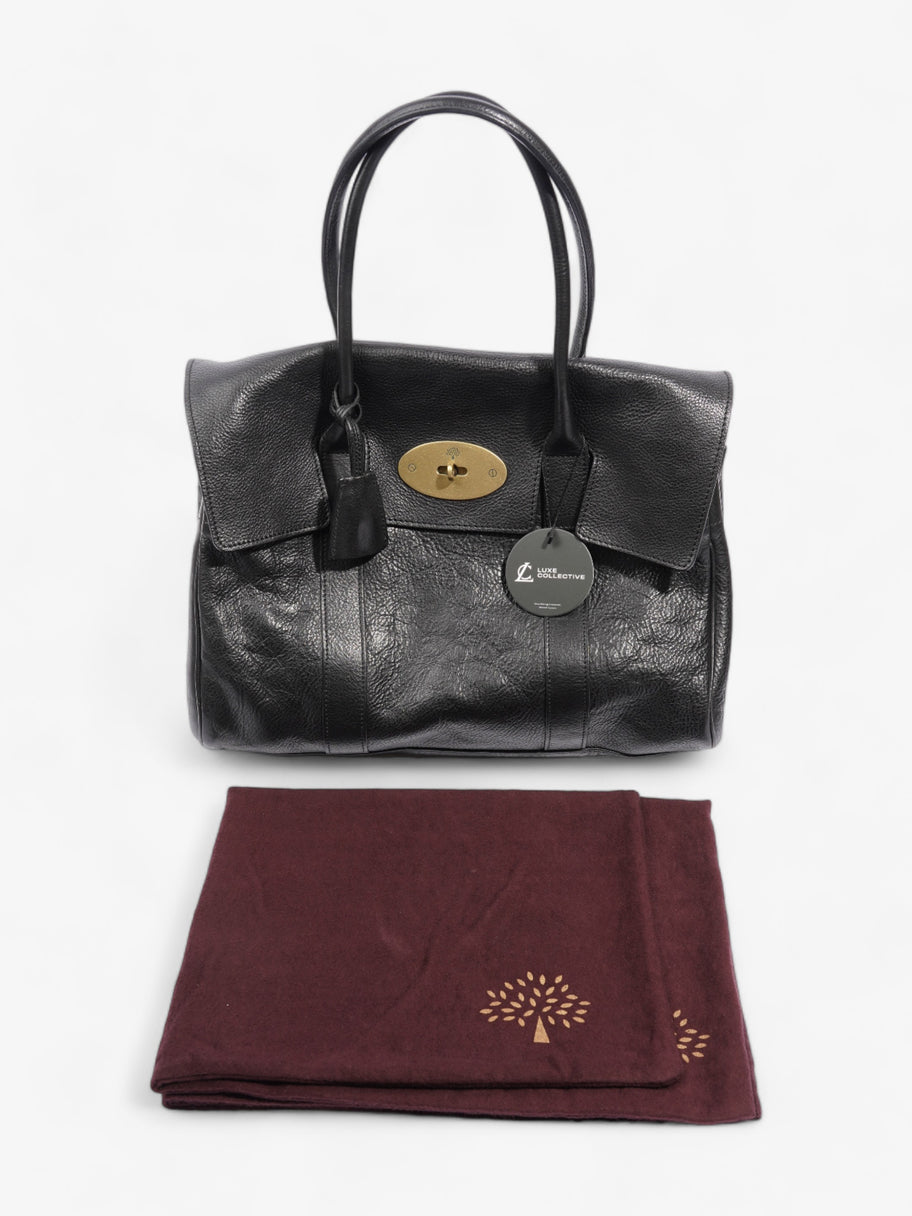 Mulberry Bayswater Black Grained Leather Image 11