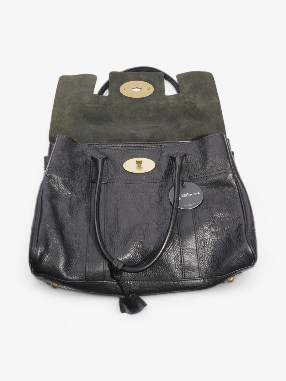 Mulberry Bayswater Black Grained Leather Image 8