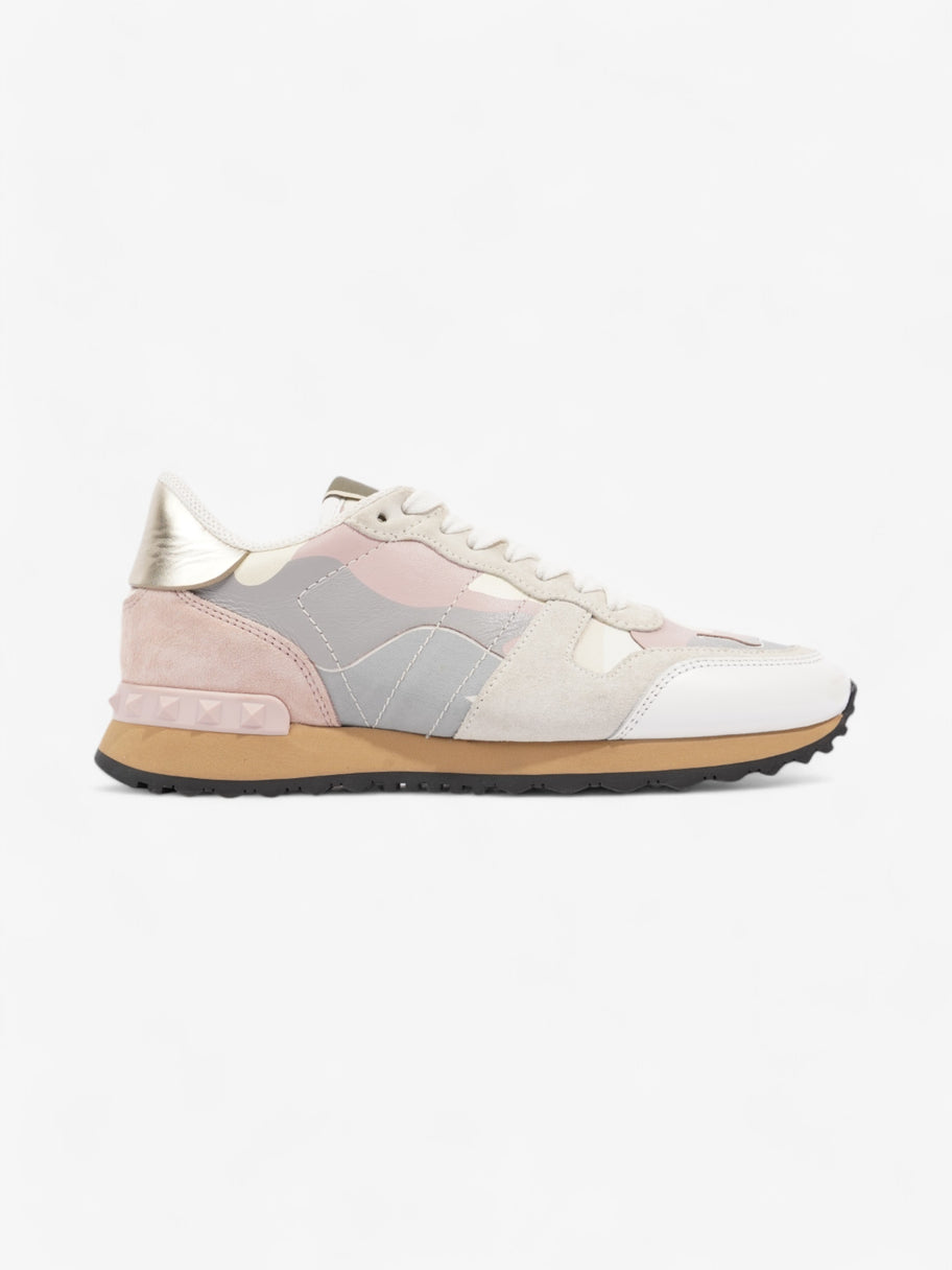 Valentino Rockrunner White / Light Pink / Grey Suede EU 36.5 UK 3.5 Image 1