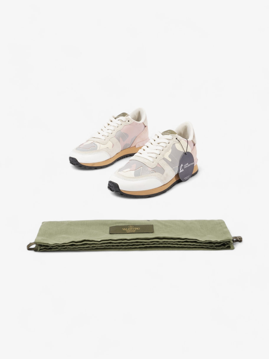 Valentino Rockrunner White / Light Pink / Grey Suede EU 36.5 UK 3.5 Image 10