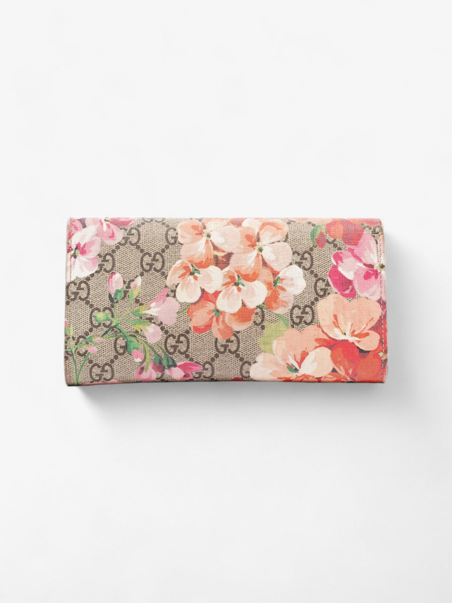 Gucci Continental Wallet GG Supreme / Bloom Canvas Image 2