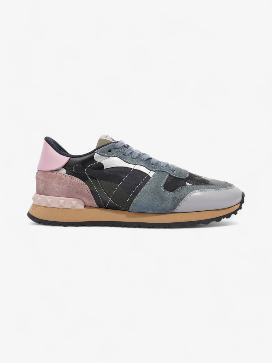 Valentino Rockrunner Light Blue / Pink / Black Suede EU 38 UK 5 Image 1