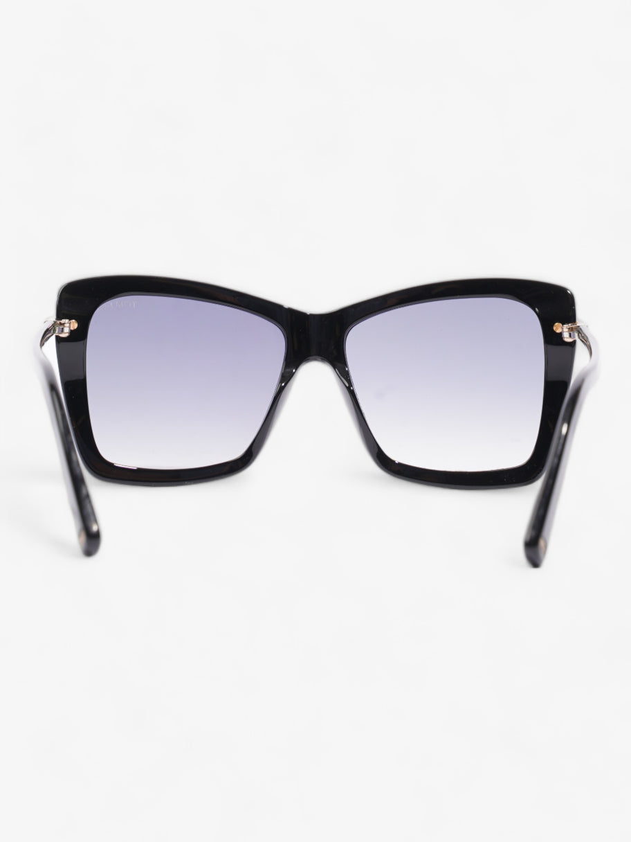 Tom Ford Leah Oversized Sunglasses Black Acetate 135mm Image 3