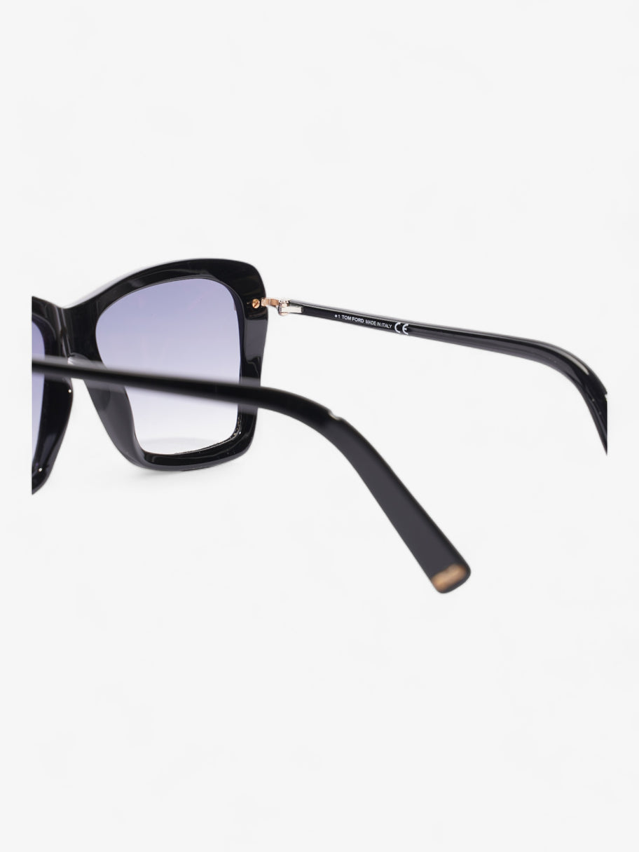 Tom Ford Leah Oversized Sunglasses Black Acetate 135mm Image 5