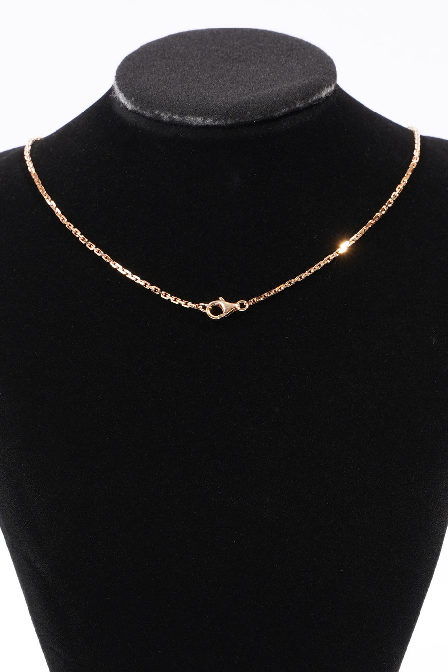 Cartier Love Necklace, Diamonds Rose Gold 750/1000 / 18 Brilliant-Cut Diamonds Yellow Gold Chain length - 42cm Image 2