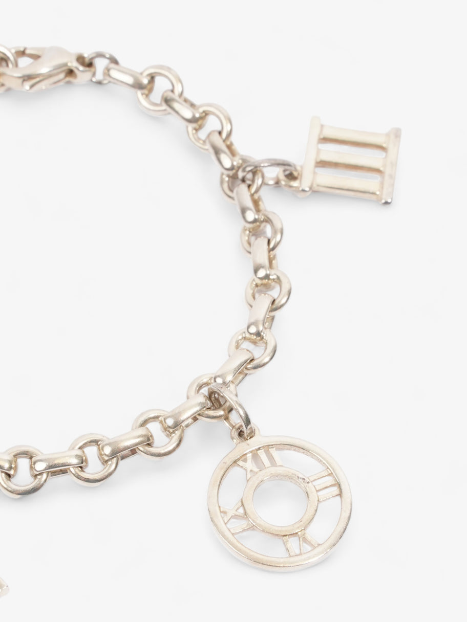 Tiffany and Co Atlas Charm Bracelet Silver Silver Sterling Image 3