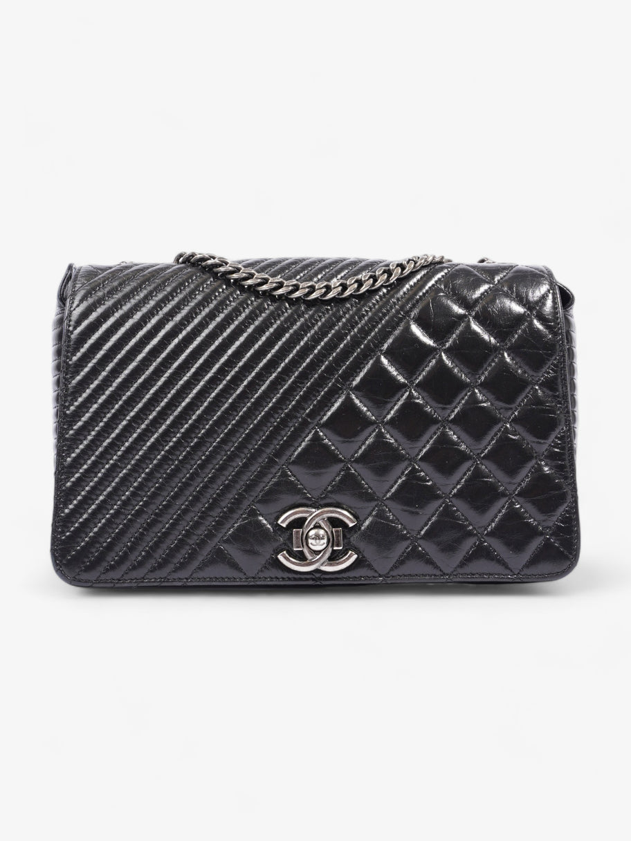 Chanel Coco Boy Flap  Black Lambskin Leather Image 1