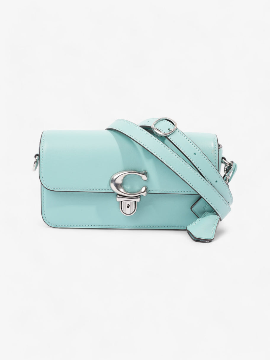 Coach Studio Baguette Turquoise Blue  Leather Image 1