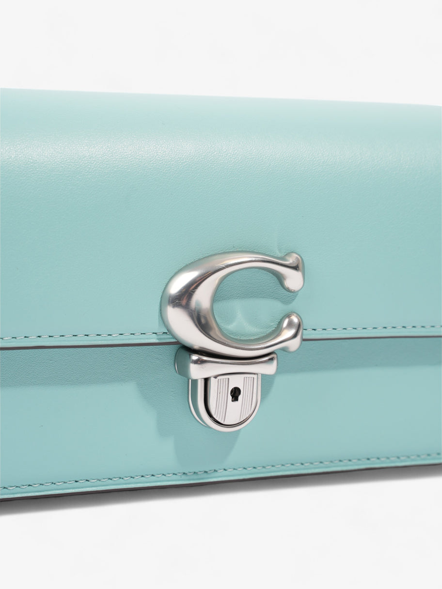 Coach Studio Baguette Turquoise Blue  Leather Image 8