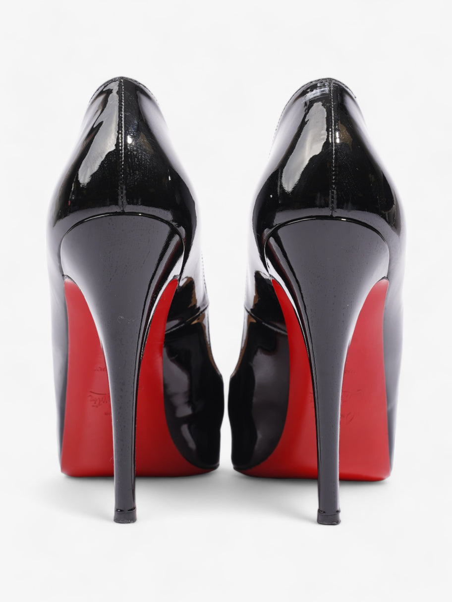 Christian Louboutin Very Prive 120mm Black Patent Leather EU 39 UK 6 Image 6