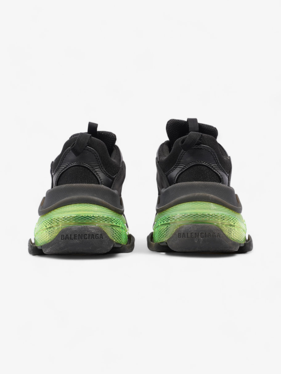 Balenciaga Triple S Clear Sole Black / Green Mesh EU 39 UK 5 Image 6