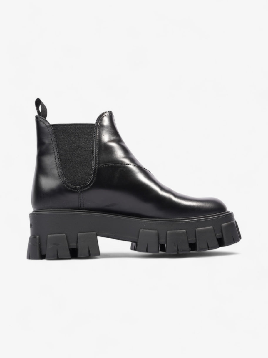 Prada Monolith Platform Chelsea Boot Black Leather EU 38.5 UK 5.5 Image 4