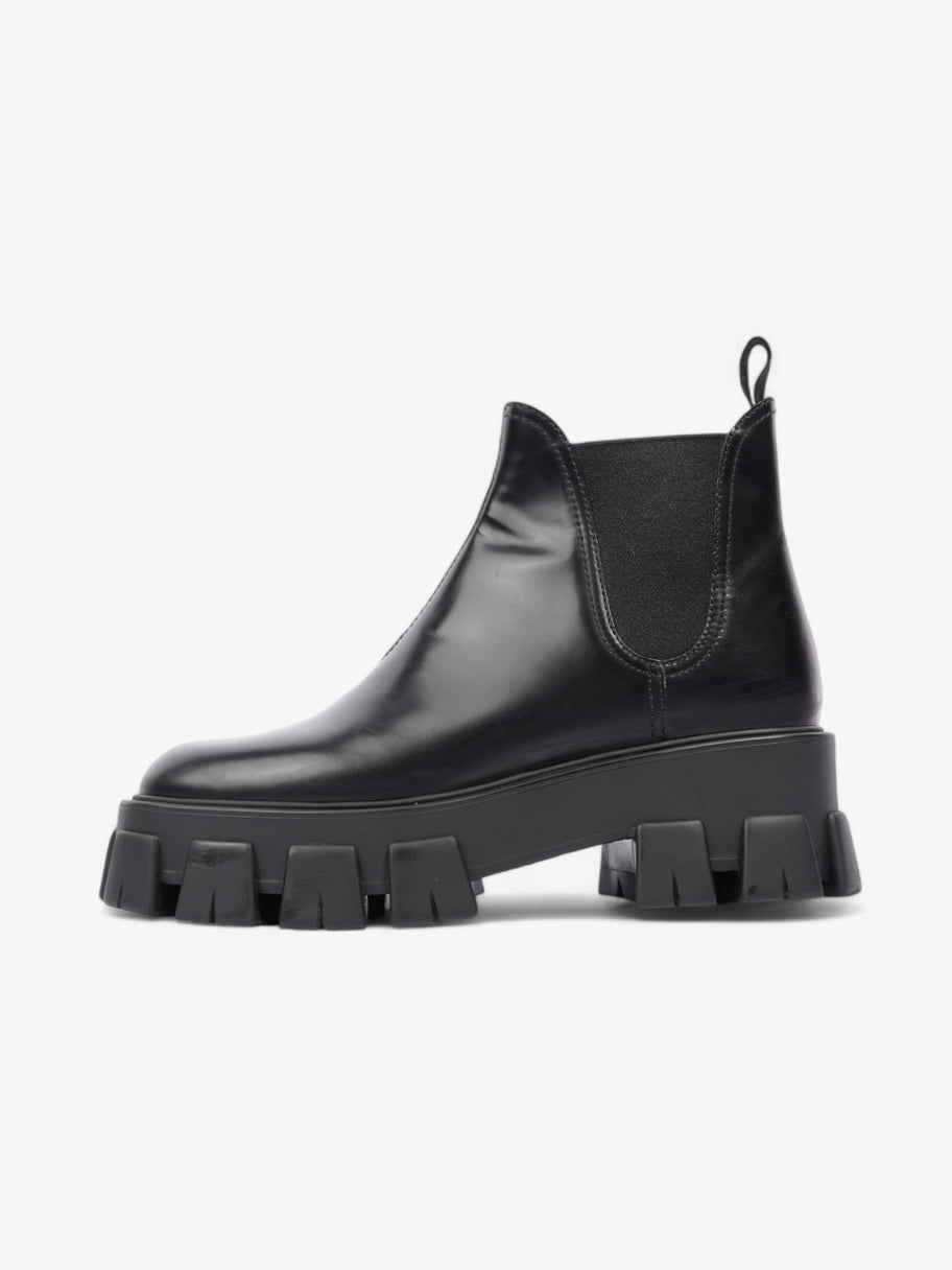 Prada Monolith Platform Chelsea Boot Black Leather EU 38.5 UK 5.5 Image 5