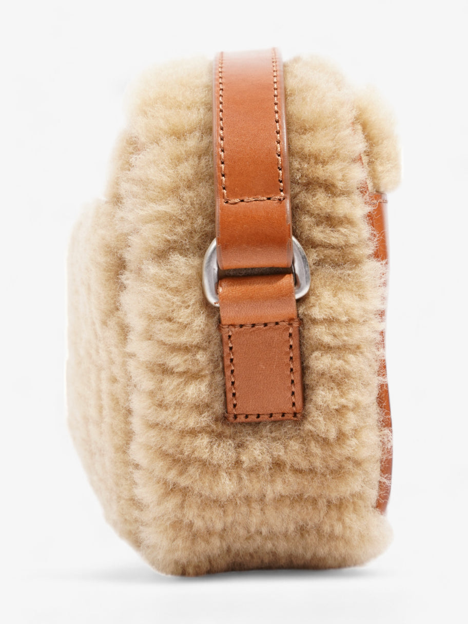 Jacquemus Le Baneto Brown Shearling Image 5