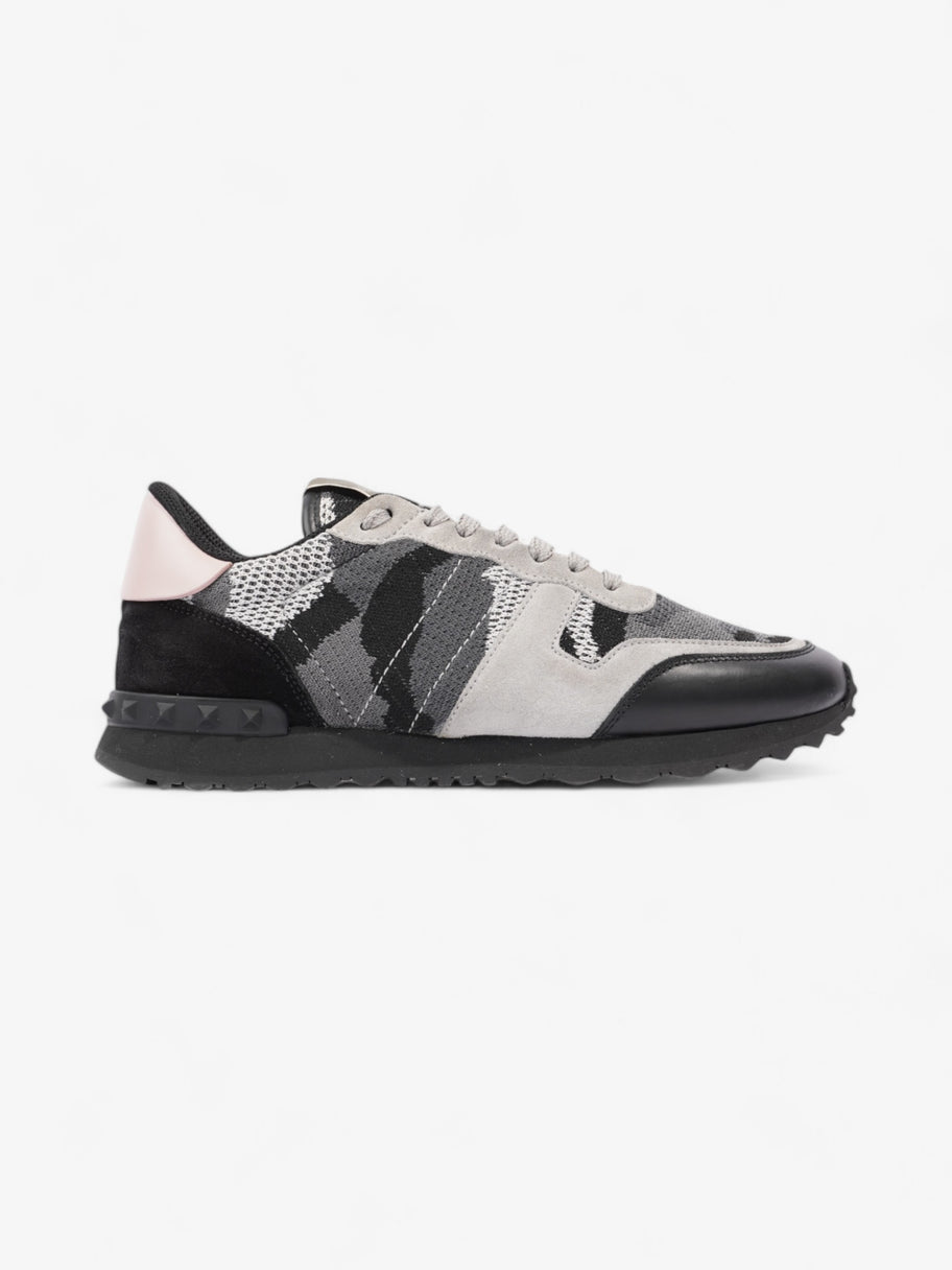 Valentino Rockrunner Sneakers Black / Grey / Pink Mesh EU 39 UK 6 Image 1