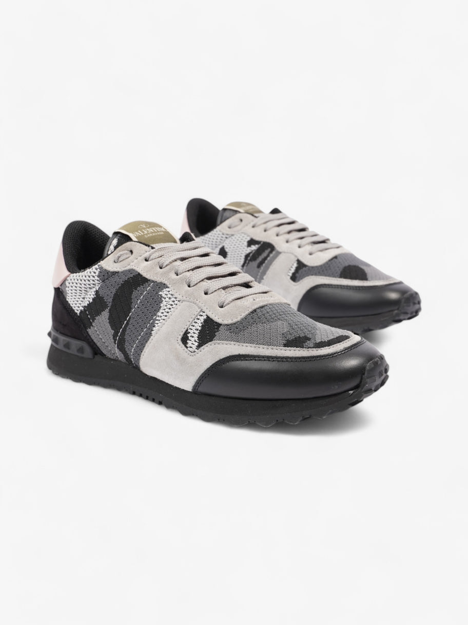 Valentino Rockrunner Sneakers Black / Grey / Pink Mesh EU 39 UK 6 Image 2