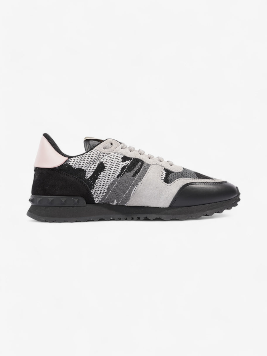 Valentino Rockrunner Sneakers Black / Grey / Pink Mesh EU 39 UK 6 Image 4